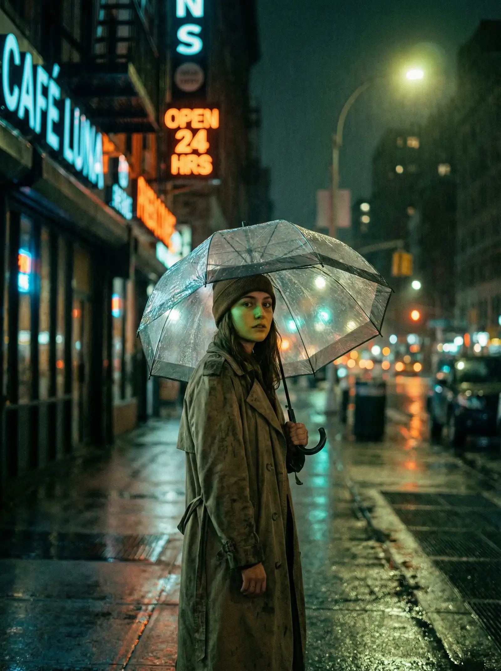 大洋马 本周佳作 - 雨夜独行